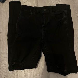 Size 2 American Eagle Ripped Black Jeans